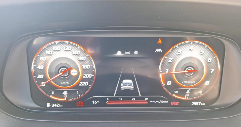 Hyundai i20 cena 79800 przebieg: 2500, rok produkcji 2022 z Oświęcim małe 704